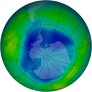Antarctic Ozone 1993-08-28